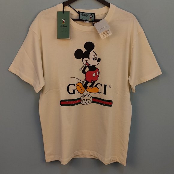 Off white mickey mouse t shirt Clearance